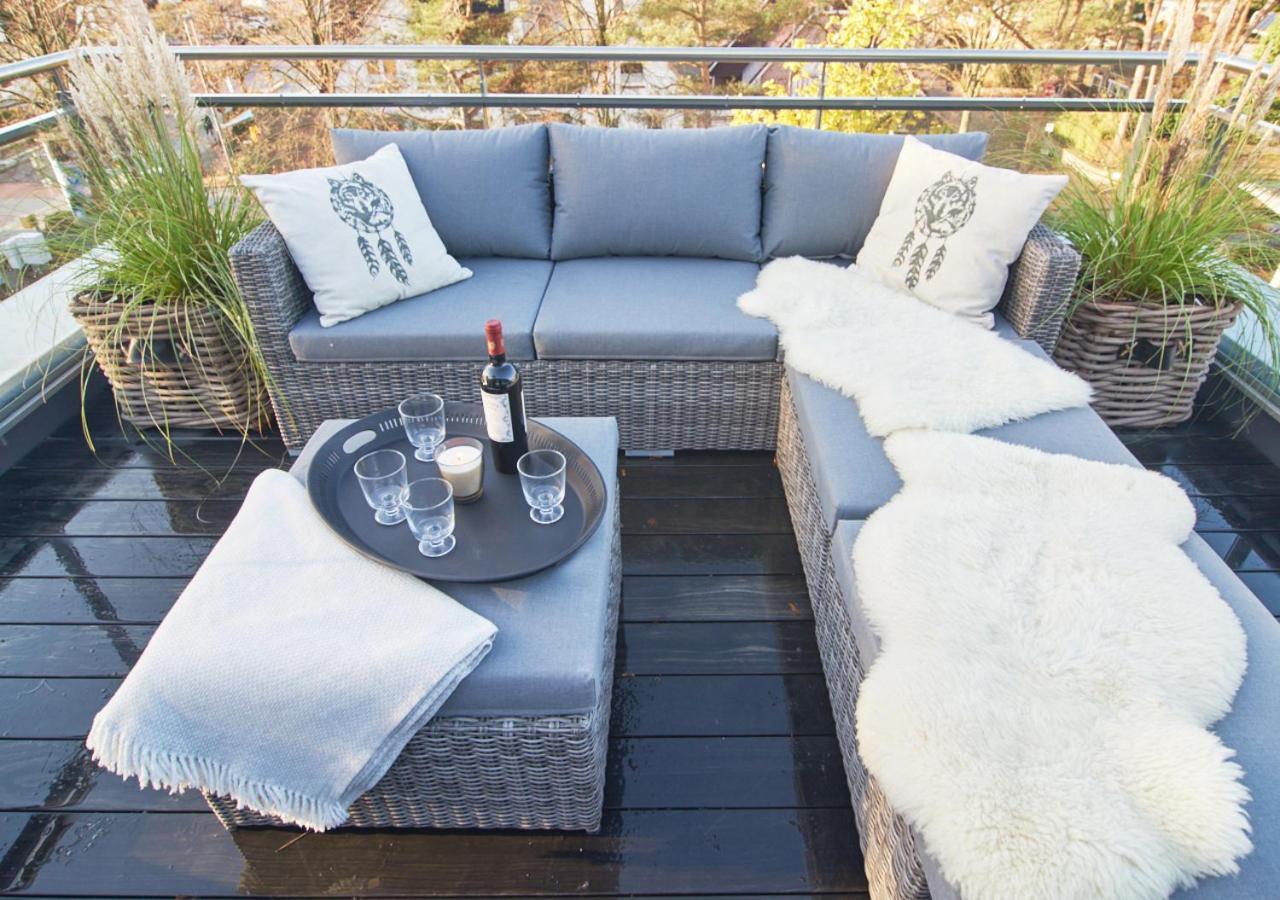 Paradise Suite - Penthouse Mit Meerblick Timmendorfer Strand Bagian luar foto