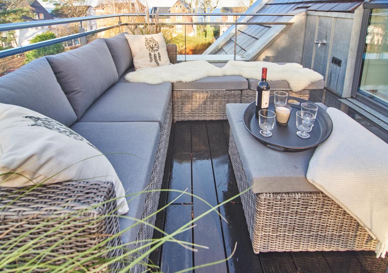 Paradise Suite - Penthouse Mit Meerblick Timmendorfer Strand Bagian luar foto
